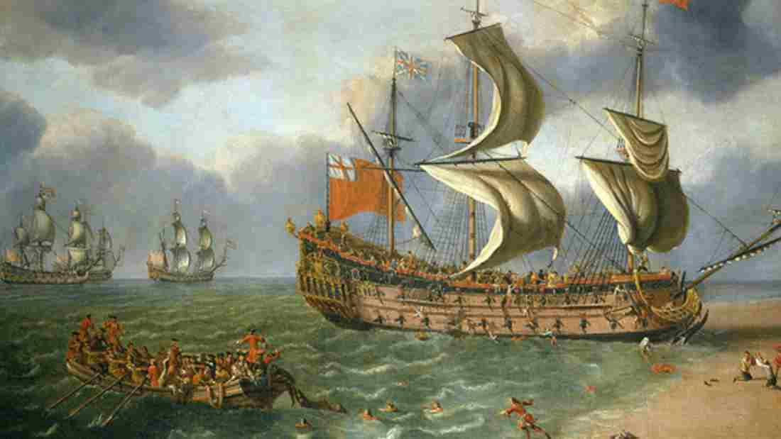The Wreck of the Gloucester, a warship that sank with a Future King Onboard has been found
