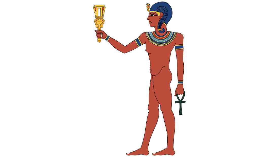 Ihy the egyptian god of music