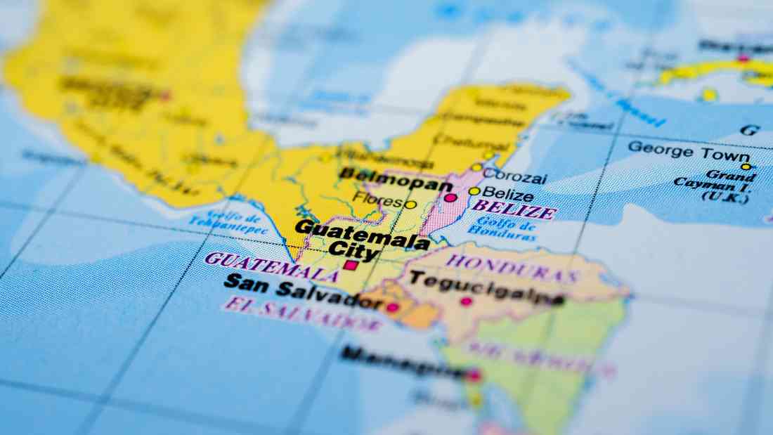 guatemala map