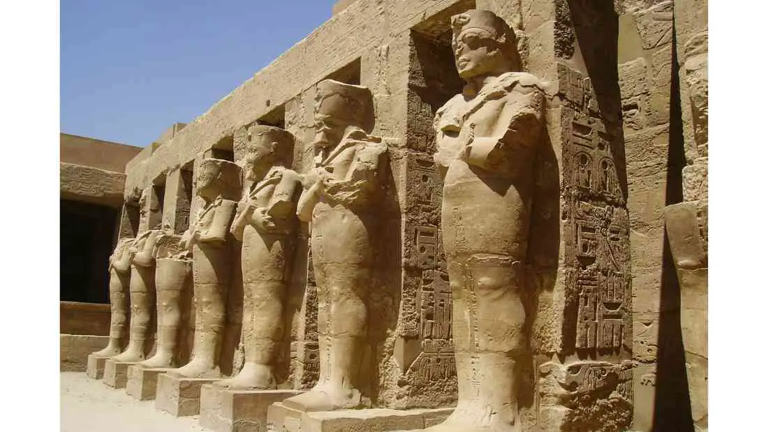 Karnak Temple. Tizianok, CC BY-SA 3.0, via Wikimedia. amun ra egyptian god