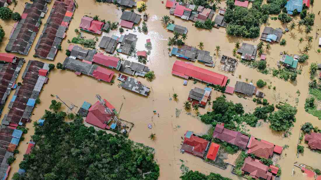 A massive flood